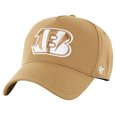 Casquette réglable '47 Tan Cincinnati Bengals Ballpark MVP pour hommes