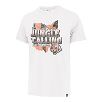 Men's '47 White Cincinnati Bengals The Jungle is Calling Regional Franklin T-Shirt