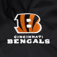 Men's Dunbrooke Black Cincinnati Bengals Big & Tall Legacy Stadium Full-Zip Jacket