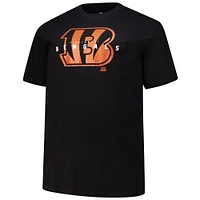 Men's Fanatics Black Cincinnati Bengals Big & Tall Coordinate T-Shirt