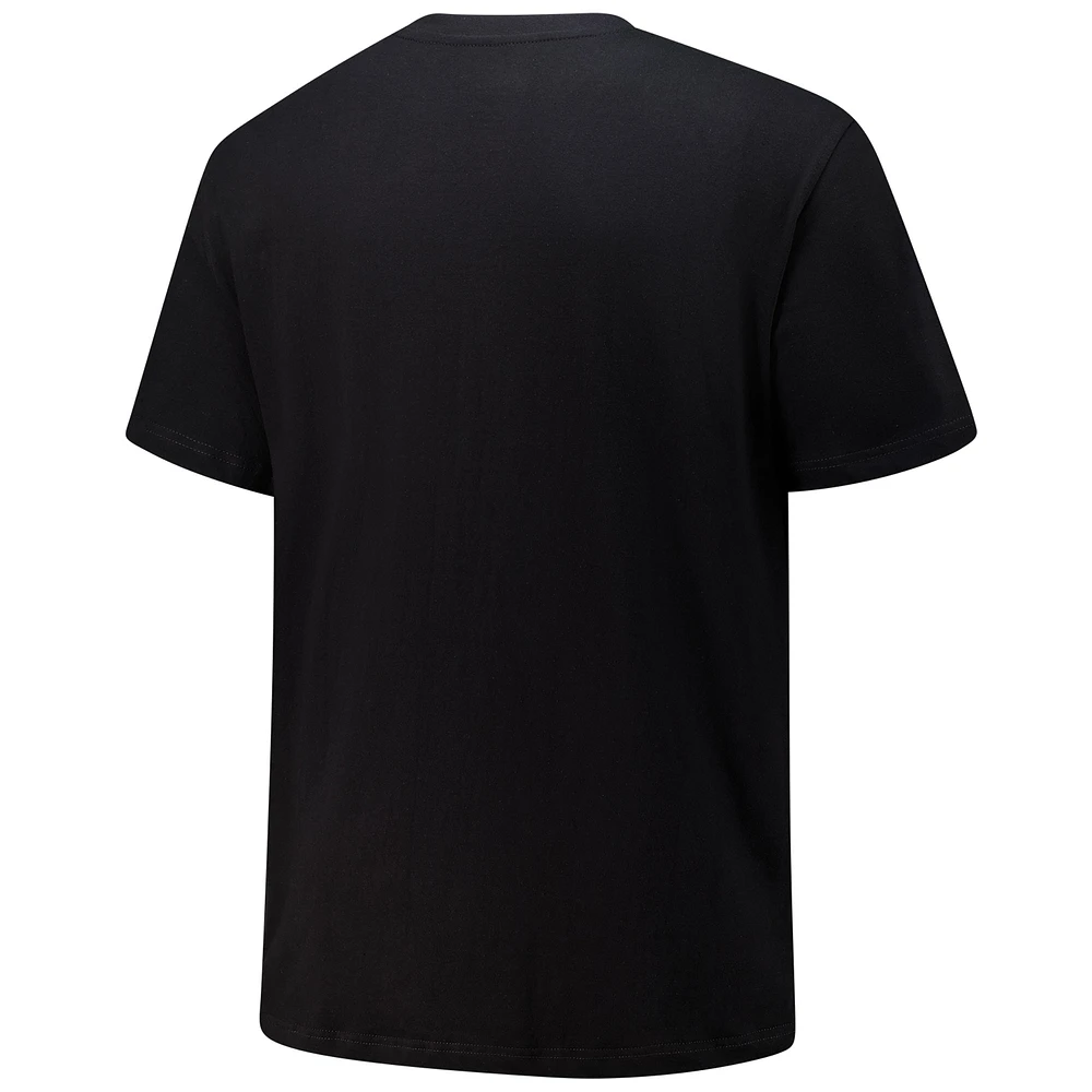 Men's Fanatics Black Cincinnati Bengals Big & Tall Coordinate T-Shirt