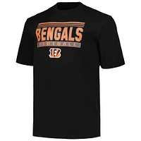Men's Fanatics Black Cincinnati Bengals Big & Tall Pop T-Shirt