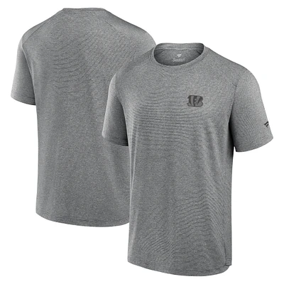 T-shirt technique noir du Front Office des Bengals de Cincinnati Fanatics pour hommes