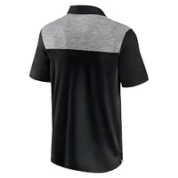 Men's Fanatics Black Cincinnati Bengals Long Shot Polo