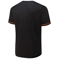 Men's Fanatics  Black Cincinnati Bengals Pop Full-Button Jersey