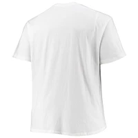 Men's Fanatics White Cincinnati Bengals Big & Tall City Pride T-Shirt