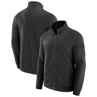 Sweat-shirt zippé QB1 des Bengals de Cincinnati pour homme J. Palmer, noir