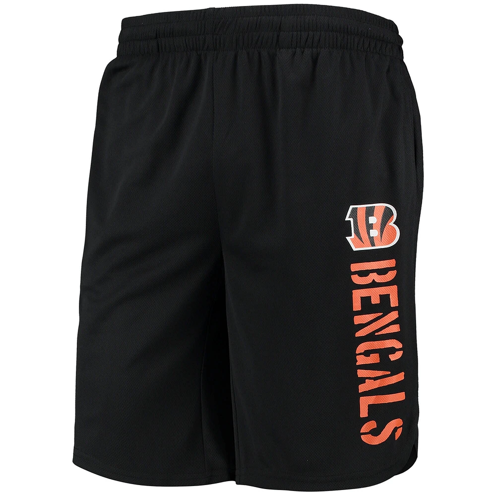 Men's MSX by Michael Strahan Black Cincinnati Bengals Training Shorts