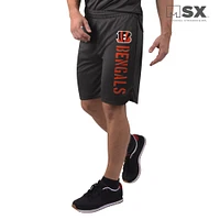 Men's MSX by Michael Strahan Black Cincinnati Bengals Training Shorts