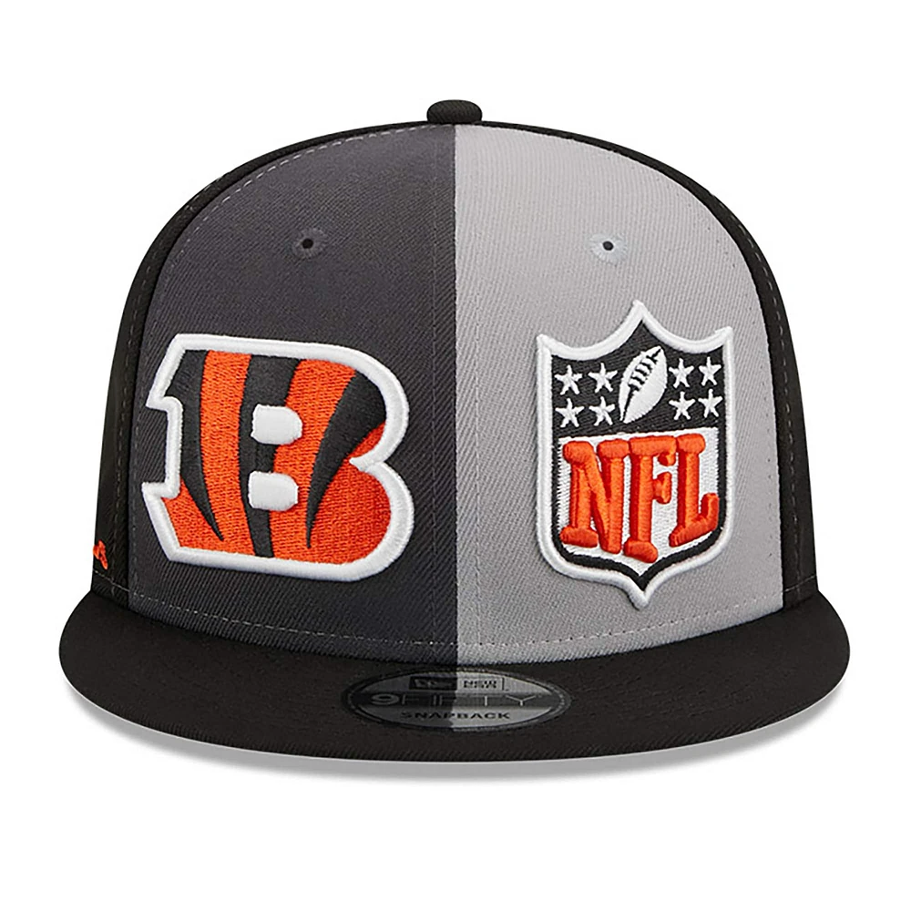 Men's New Era Black/ Cincinnati Bengals 2023 Sideline 9FIFTY Snapback Hat