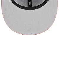 Men's New Era Black/Orange Cincinnati Bengals Team Establish 9FIFTY Snapback Hat
