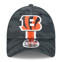 Men's New Era Black Cincinnati Bengals 2024 Sideline 9FORTY Stretch-Snap Hat