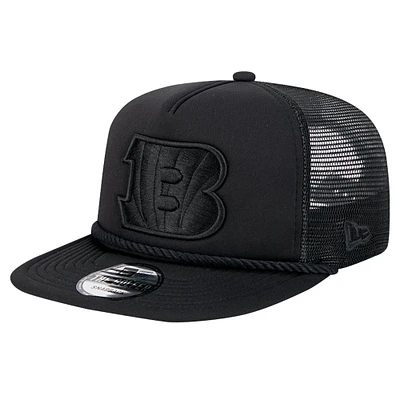 Casquette de golf à visière snapback Active Tone Cincinnati Bengals de New Era pour homme