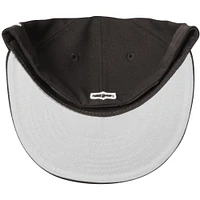 Men's New Era Black Cincinnati Bengals B-Dub 59FIFTY Fitted Hat