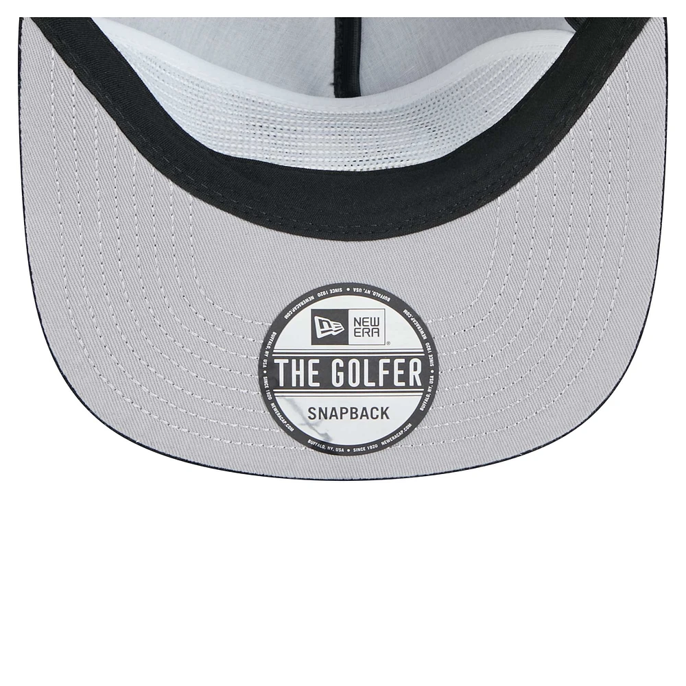 Men's New Era Black Cincinnati Bengals City Originals Corduroy Skipper Golfer Snapback Hat