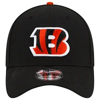 Casquette flexible 39THIRTY classique noire des Bengals de Cincinnati New Era pour hommes