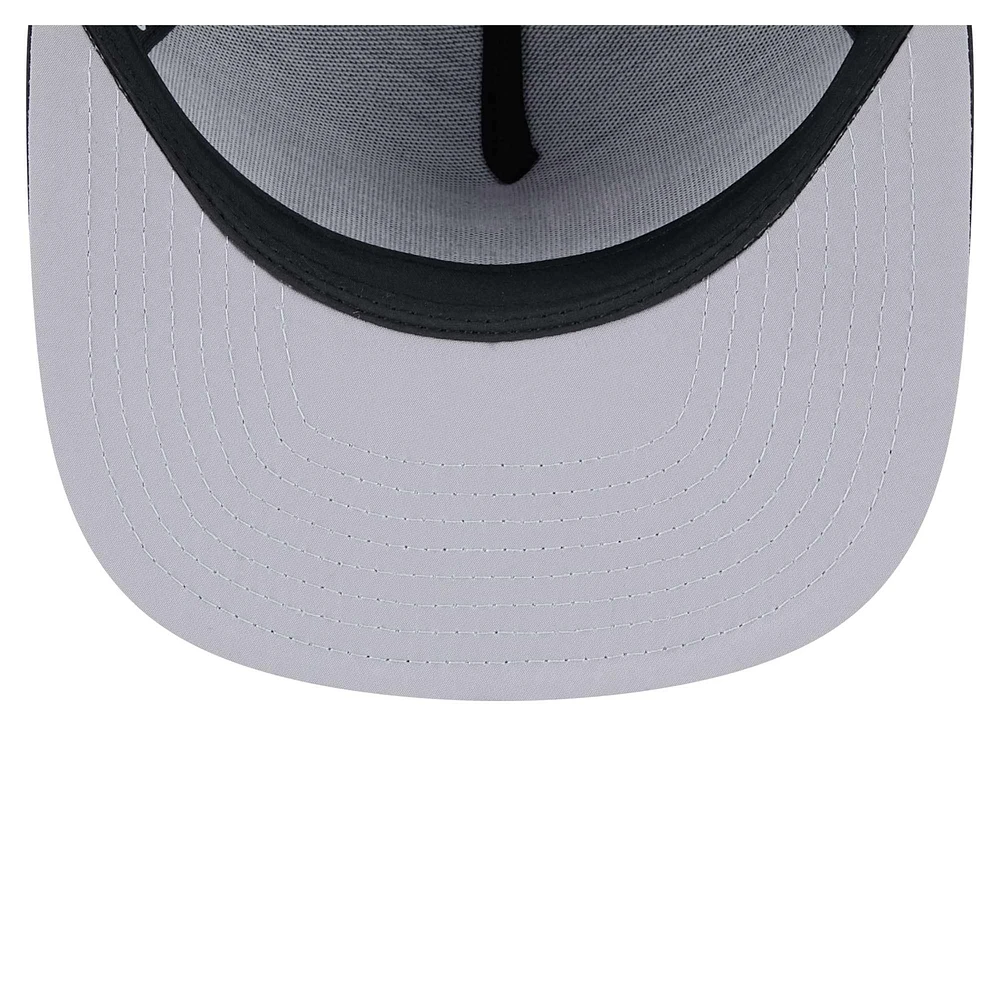 Men's New Era Black Cincinnati Bengals Hydro A-Frame 9FIFTY Snapback Hat