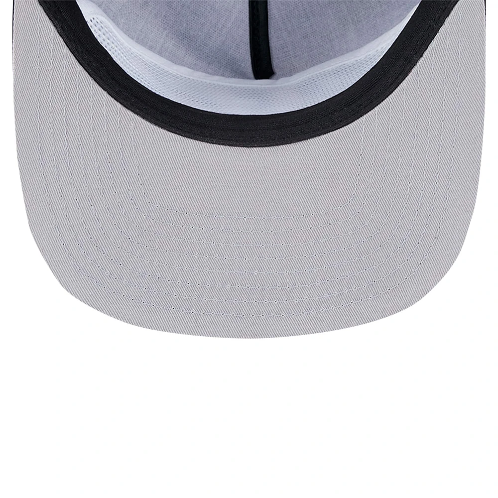 Men's New Era Black Cincinnati Bengals  Rope Golfer Snapback Hat