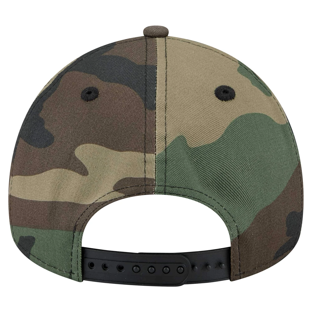 Men's New Era Camo Cincinnati Bengals Mystic Camo A-Frame 9FORTY Adjustable Hat