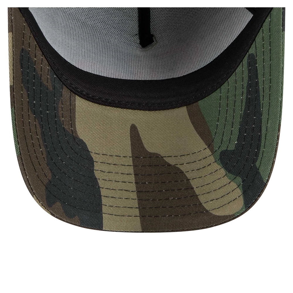 Men's New Era Camo Cincinnati Bengals Mystic Camo A-Frame 9FORTY Adjustable Hat