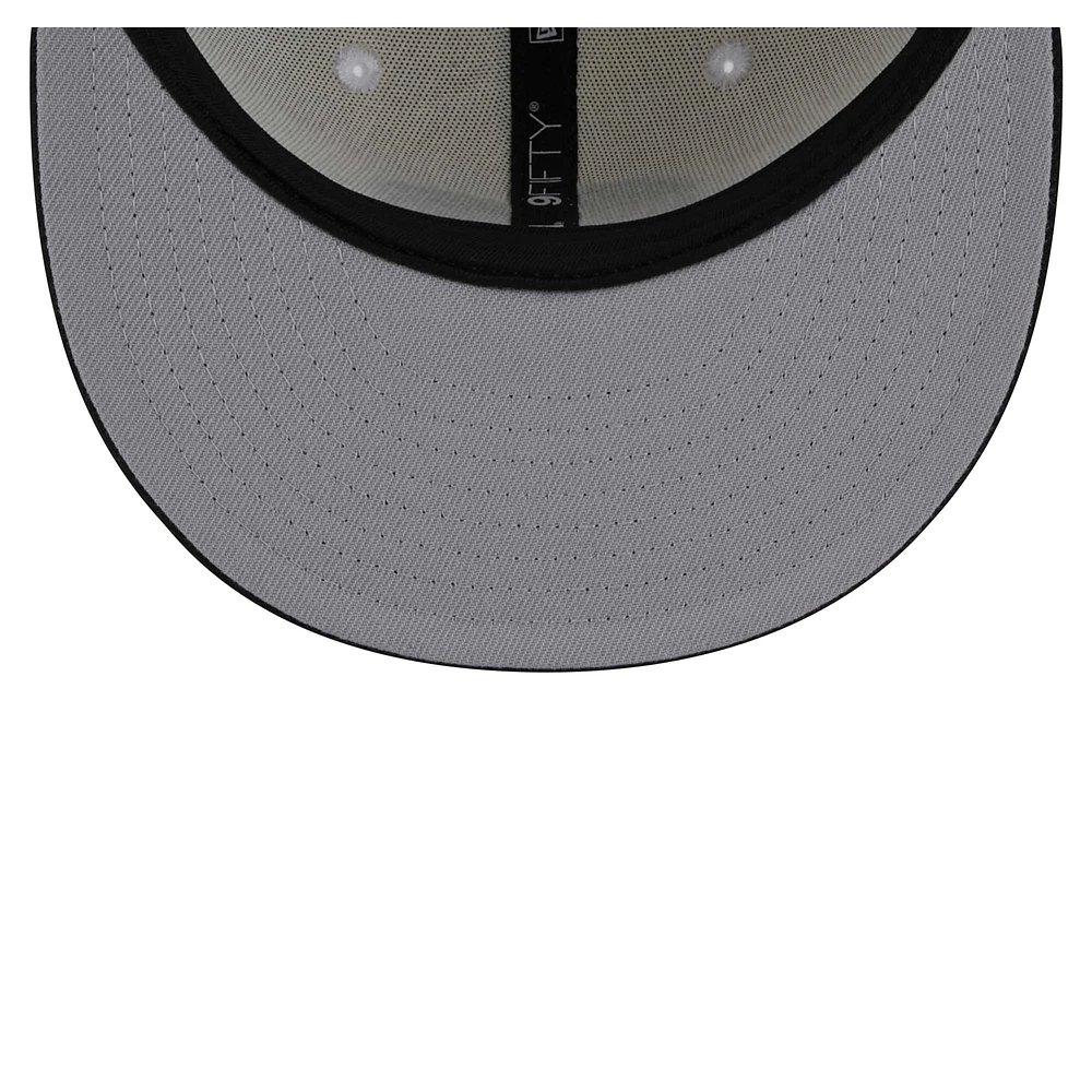Men's New Era Cream/Black Cincinnati Bengals City Originals 9FIFTY Snapback Hat
