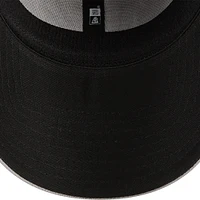 Men's New Era Gray/Black Cincinnati Bengals  Pipe 39THIRTY Flex Hat