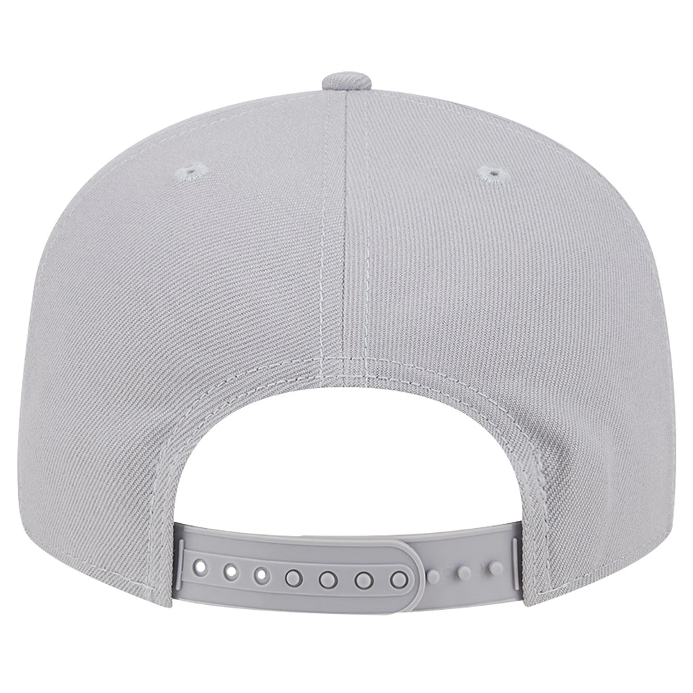 Men's New Era Gray Cincinnati Bengals Color Pack 9FIFTY Snapback Hat