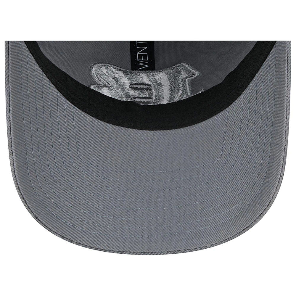 Men's New Era Gray Cincinnati Bengals Color Pack 9TWENTY Adjustable Hat