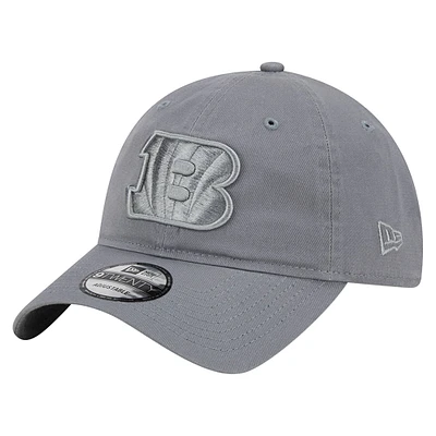 Casquette réglable 9TWENTY New Era pour hommes, gris, Cincinnati Bengals Color Pack