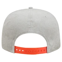 Casquette de golf snapback à cordon de serrage Cincinnati Bengals de New Era pour homme, grise