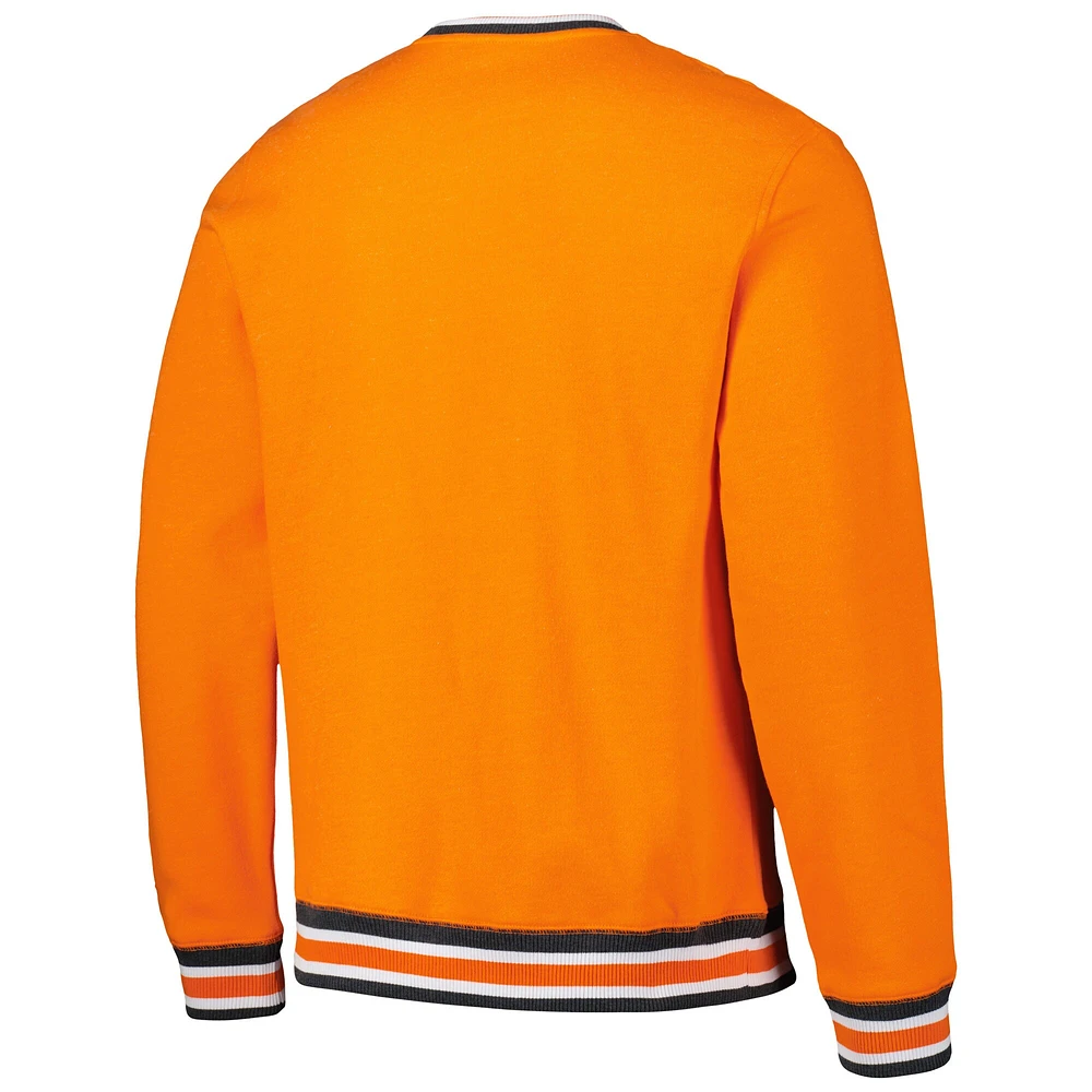 Men's New Era Orange Cincinnati Bengals Pullover Sweatshirt