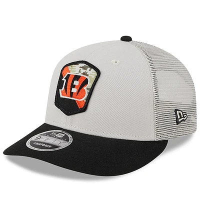Casquette ajustée 59FIFTY Low Profile 59FIFTY New Era pour hommes, Cincinnati Bengals 2023 Salute To Service