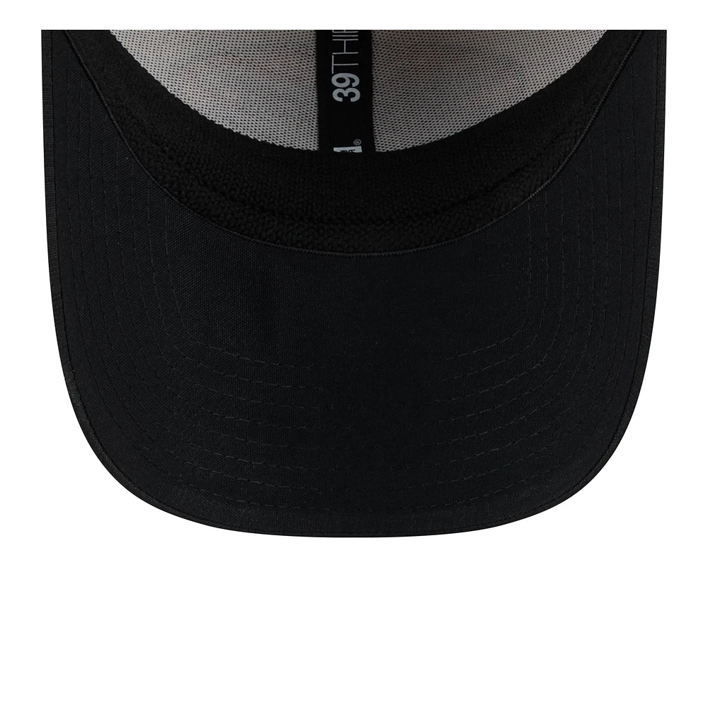Men's New Era Stone/Black Cincinnati Bengals 2024 Sideline Historic 39THIRTY Flex Hat