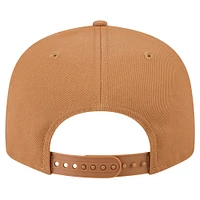 Casquette Snapback 9FIFTY New Era pour hommes, beige, Cincinnati Bengals Color Pack, avec patch latéral