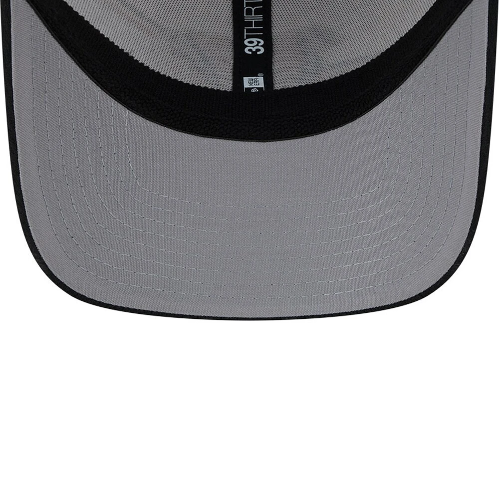 Men's New Era White/Black Cincinnati Bengals 2023 Sideline 39THIRTY Flex Hat
