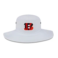 Men's New Era  White Cincinnati Bengals 2023 NFL Training Camp Panama Bucket Hat