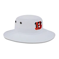 Men's New Era  White Cincinnati Bengals 2023 NFL Training Camp Panama Bucket Hat