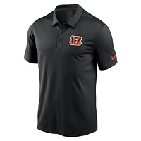 Men's Nike Black Cincinnati Bengals Franchise Logo Performance Polo