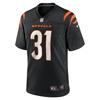 Men's Nike Ickey Woods Black Cincinnati Bengals Retired Player Game Jersey
