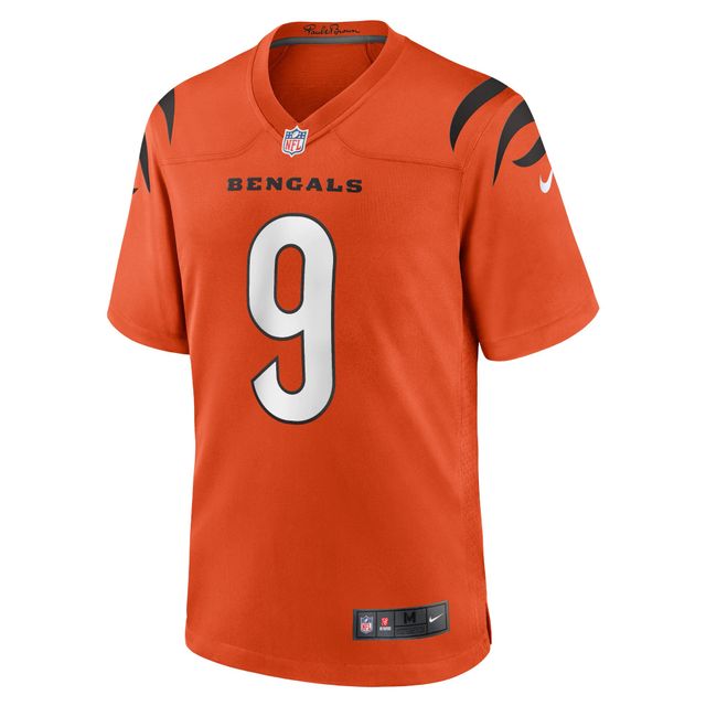 Nike Joe Burrow Orange Cincinnati Bengals Alternate pour hommes - Maillot de match