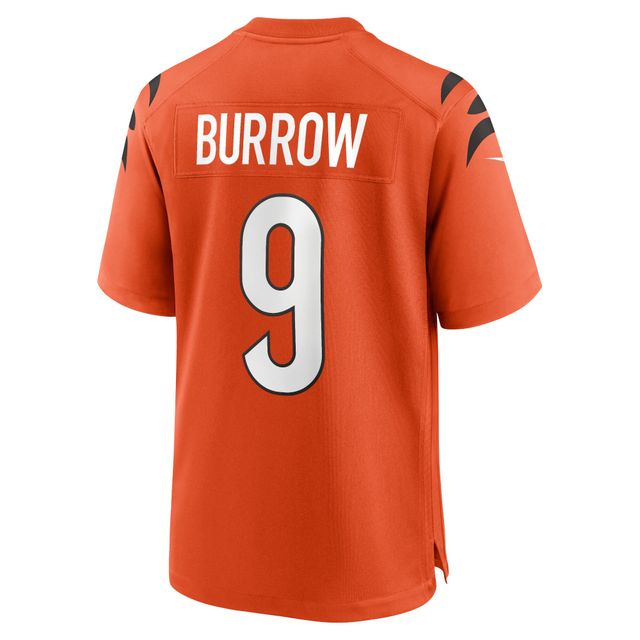 Nike Joe Burrow Orange Cincinnati Bengals Alternate pour hommes - Maillot de match