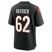 Men's Nike Lucas Patrick  Black Cincinnati Bengals Team Game Jersey