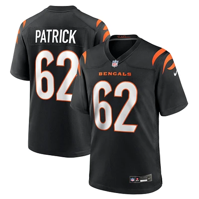 Men's Nike Lucas Patrick  Black Cincinnati Bengals Team Game Jersey