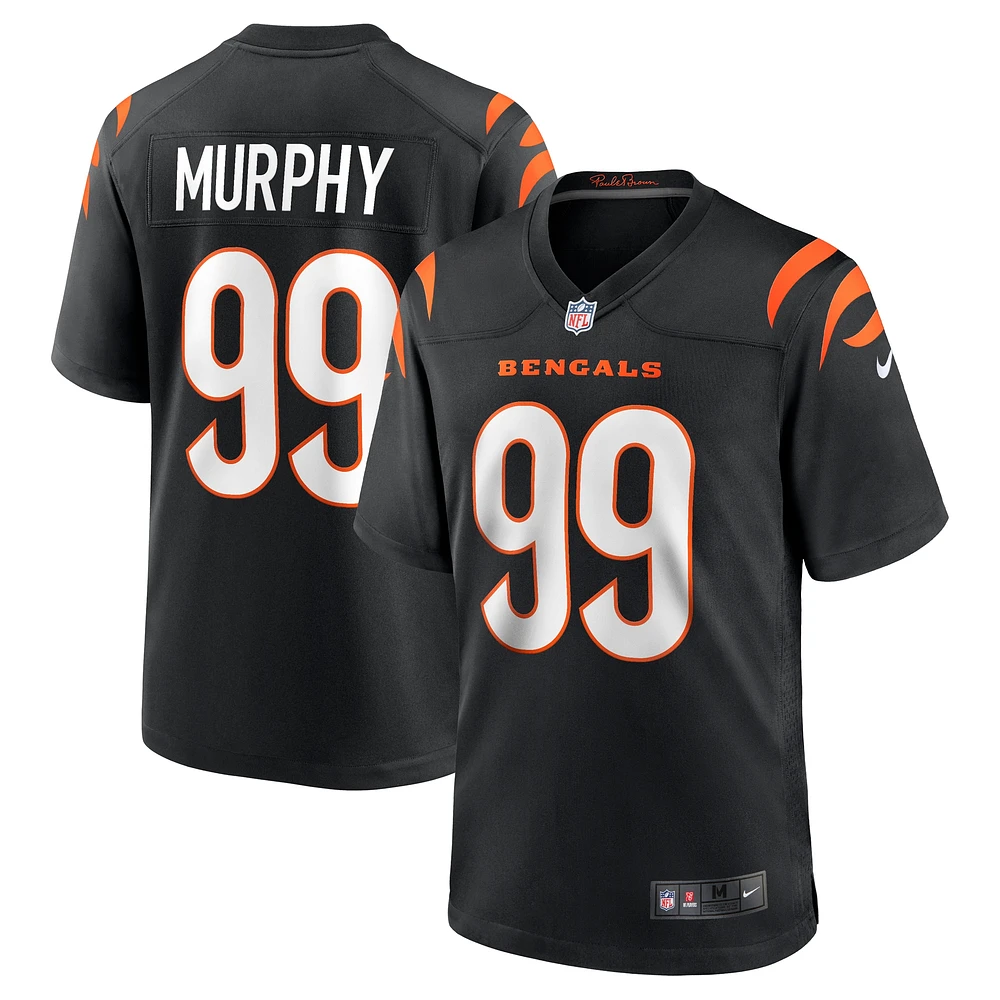 Men's Nike Myles Murphy Black Cincinnati Bengals Game Jersey