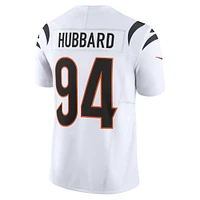 Nike Sam Hubbard Blanc Cincinnati Bengals Vapor F.U.S.E. Maillot limité