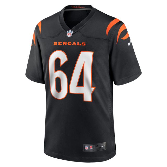 Maillot de joueur match Nike Ted Karras pour hommes, noir, Cincinnati Bengals