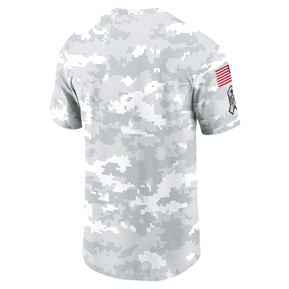 T-shirt Nike Cincinnati Bengals 2024 Salute To Service Performance pour homme, blanc, grande taille
