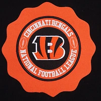 Men's Pro Standard Black Cincinnati Bengals Crest Emblem Pullover Sweatshirt