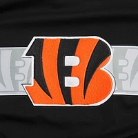 Men's Pro Standard Black Cincinnati Bengals Retro Striper T-Shirt