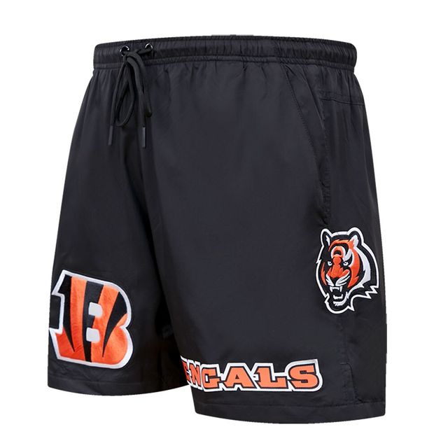 Short tissé Pro Standard noir des Bengals de Cincinnati pour hommes